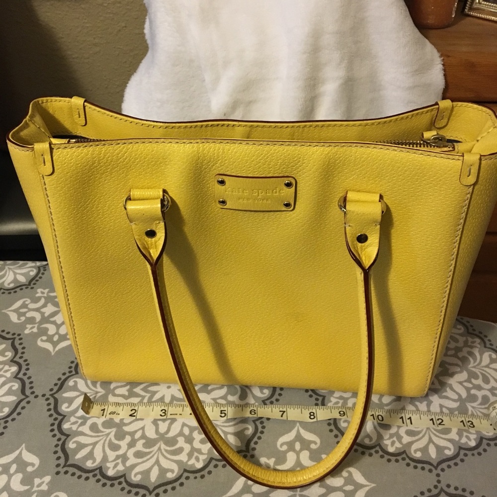 Yellow kate spade Purse